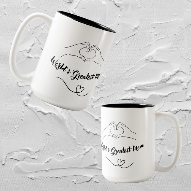 Taza De Café Gift Mug, el mejor diseño de mamá del mundo (Subido por el creador)