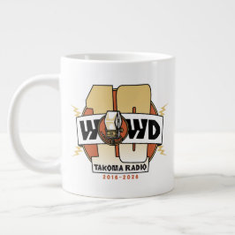Taza De Café Gigante 10º Aniversario
