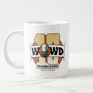 Taza De Café Gigante 10º Aniversario