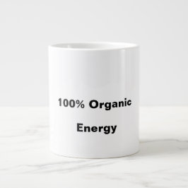 Taza De Café Gigante 100% café de energía orgánica