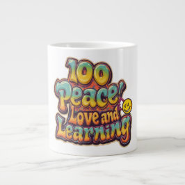 Taza De Café Gigante 100 días de aprendizaje groovy