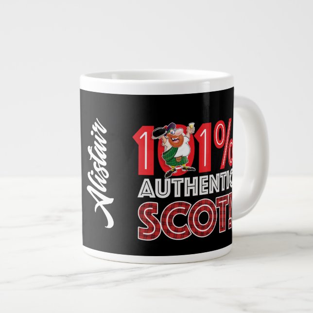 Taza De Café Gigante ¡101% auténtico SCOT! (Derecha)