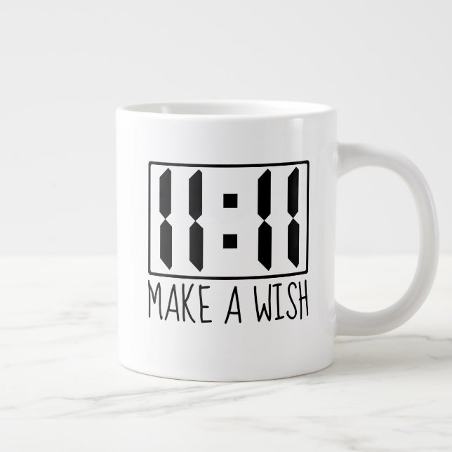 Taza De Café Gigante 11:11 Wish (Derecha)