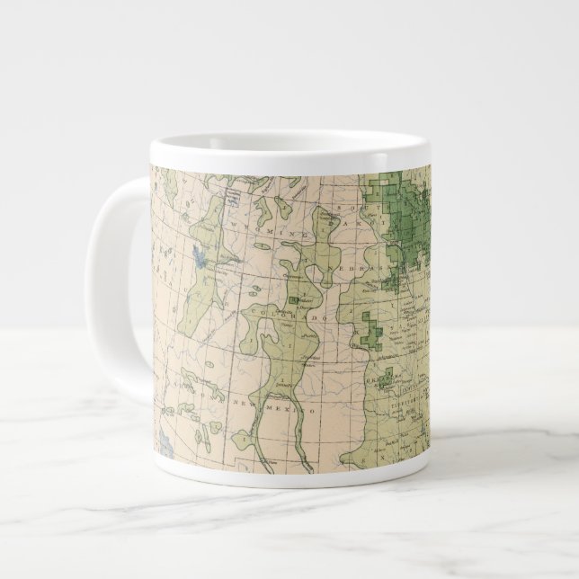 Taza De Café Gigante 161 millas de cebada (Izquierda)