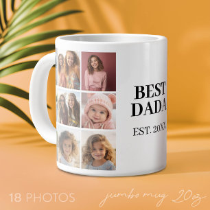Taza De Café Gigante 18 Collage de fotos con los mejores Dada y Año