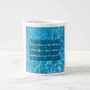 Taza De Café Gigante 1 Crónicas 16:34 WEBU Mug