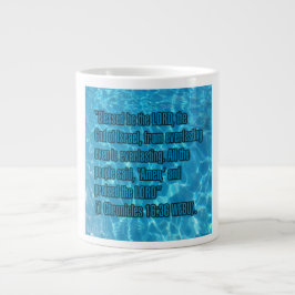 Taza De Café Gigante 1 Crónicas 16:36 WEBU Mug