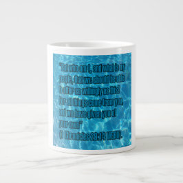 Taza De Café Gigante 1 Crónicas 29:14 WEBU Mug