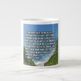 Taza De Café Gigante 1 Timoteo 5:11-14 WEBU Mug