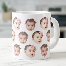 Taza De Café Gigante 20 Oz Jumbo Baby Face 2 Fotos Specialty