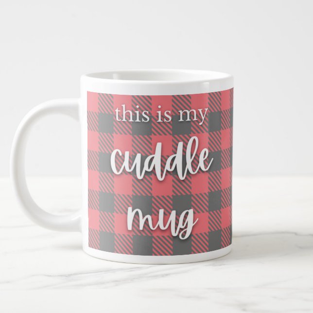 Taza De Café Gigante 20oz Mug Cuddle (Izquierda)