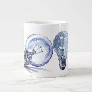 Taza De Café Gigante 2 bombillas