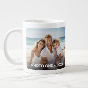 Taza De Café Gigante 2 Fotos - Diseño minimalista de moda con año