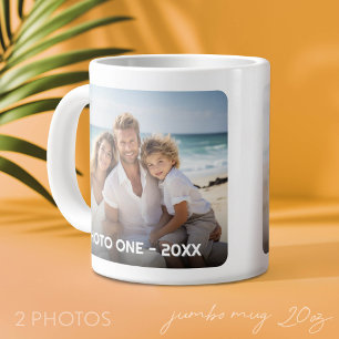 Taza De Café Gigante 2 Fotos - Diseño minimalista de moda con año