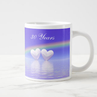 Taza De Café Gigante 30° Aniversario de Pearl Hearts