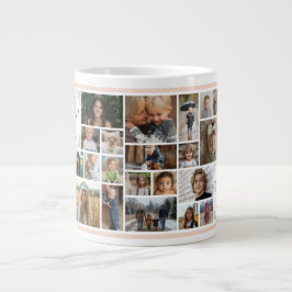 Taza De Café Gigante 33 Mejor Abuela Collage de fotos de la historia