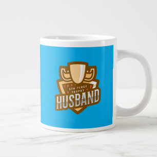 Taza De Café Gigante 5.º Trofeo Marido Mug