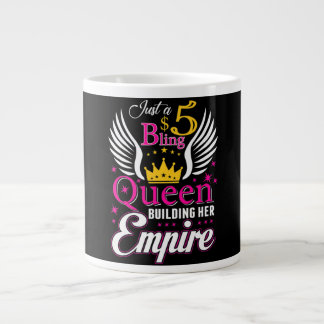 Taza De Café Gigante 5 Bling Queen for women Ladies Paparazzi