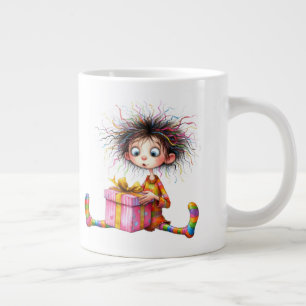 Taza De Café Gigante * 5 Colorido Caprichoso Regalo de Navidad para N