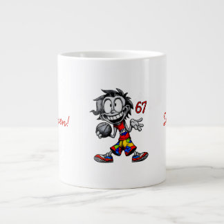 Taza De Café Gigante 67 Meme! Seis y Siete