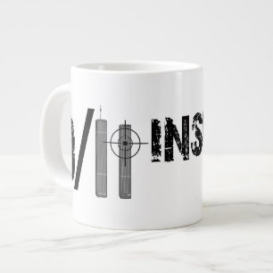 Taza De Café Gigante 9/11 Trabajo Interno