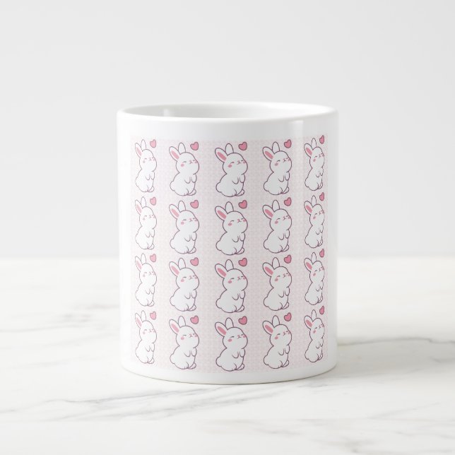 Taza De Café Gigante A Little Bunny Made of Feelings (Frente)