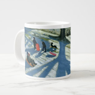 Taza De Café Gigante Abadía Derby de Sledgers Calke de la nieve del