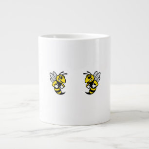Taza De Café Gigante Abeami Invertido Abeja Divertida