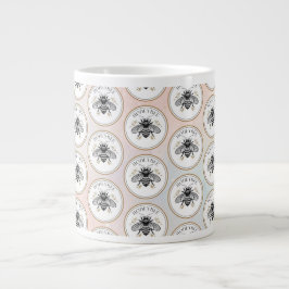 Taza De Café Gigante Abeja Melífera