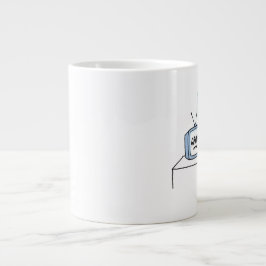 Taza De Café Gigante Abogado inmobiliario Personalizado de ley de liber
