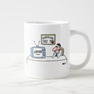 Taza De Café Gigante Abogado inmobiliario Personalizado de ley de liber