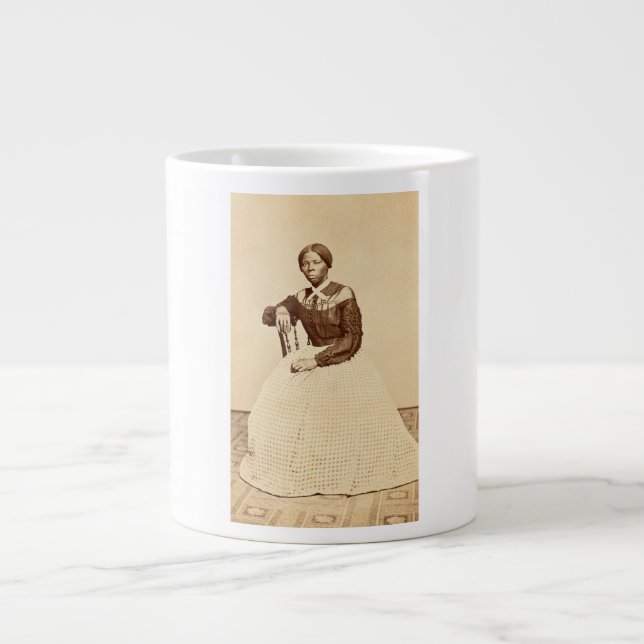 Taza De Café Gigante Abolicionista de los ferrocarriles subterráneos Ha (Frente)