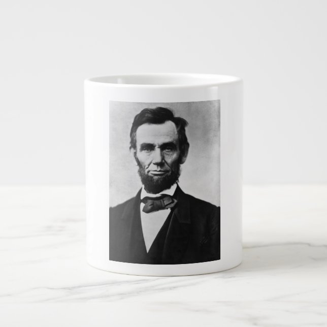 Taza De Café Gigante Abraham Lincoln: 16º presidente de América (Frente)