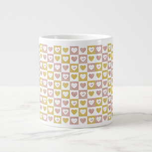 Taza De Café Gigante Abrazos y besos