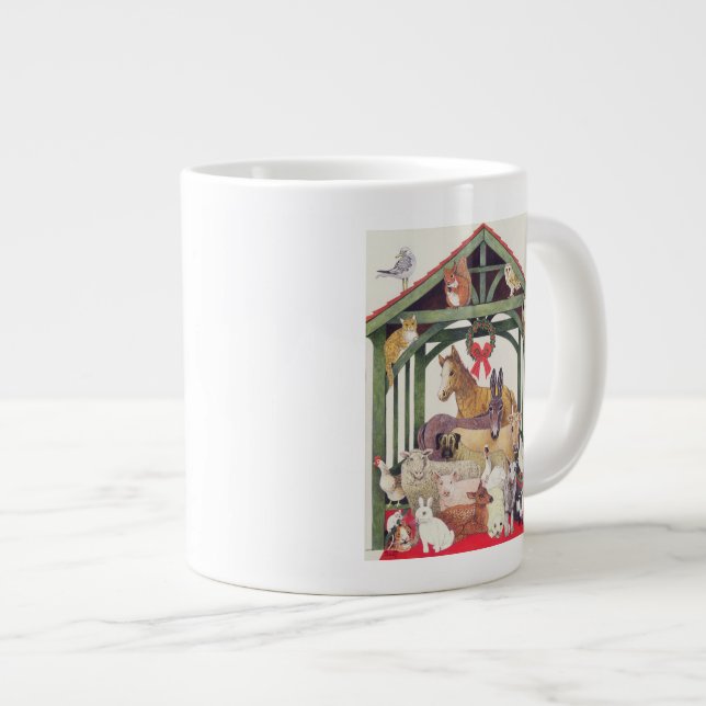 Taza De Café Gigante Abrigado (Derecha)