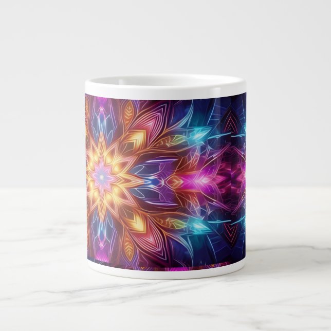 Taza De Café Gigante Abstract Mug (Frente)