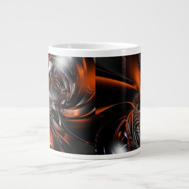 Taza De Café Gigante Abstract Mug (Frente)