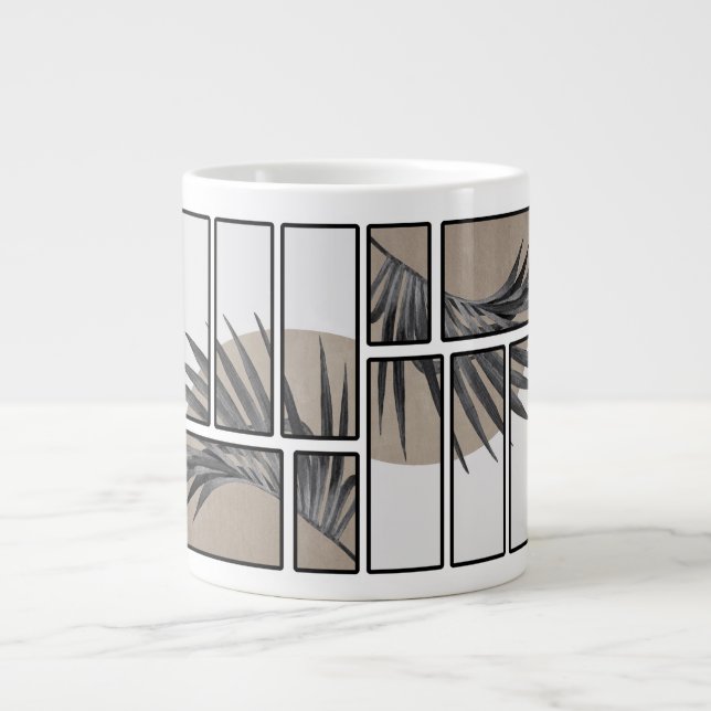 Taza De Café Gigante Abstract mug design (Frente)
