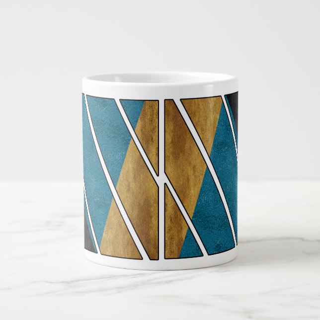 Taza De Café Gigante abstract mug design (Frente)