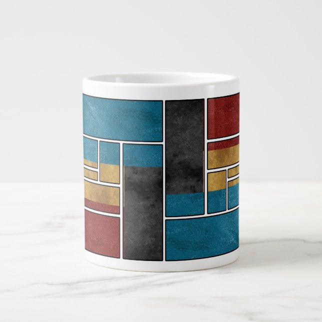 Taza De Café Gigante Abstract mug designs (Frente)