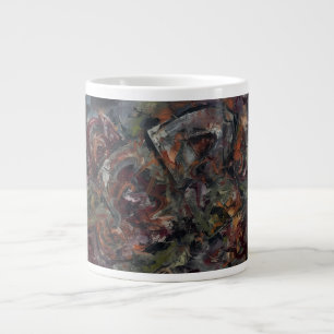 Taza De Café Gigante Abstracto