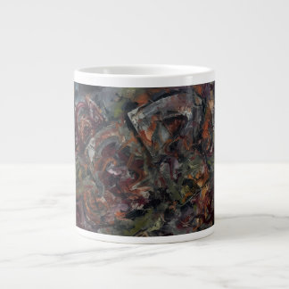 Taza De Café Gigante Abstracto