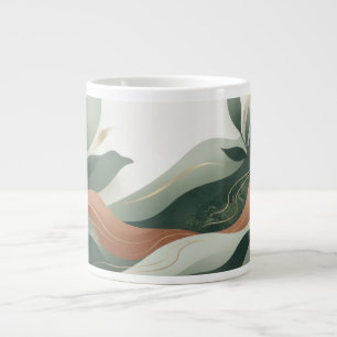 Taza De Café Gigante Abstracto