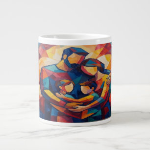 Taza De Café Gigante Abstracto