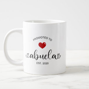 Taza De Café Gigante Abuela Establecida Nuevo Regalo de Abuela