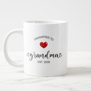 Taza De Café Gigante Abuela Estableció Nuevo Regalo para Abuela