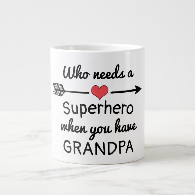 Taza De Café Gigante Abuelo (Frente)