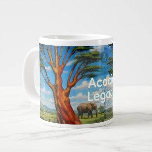 Taza De Café Gigante Acacia Legacy™ Blue Savannah Cerámica de Calidad
