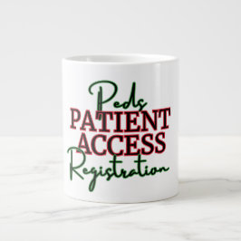 Taza De Café Gigante Acceso de pacientes con pediatría