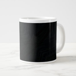 Taza De Café Gigante Aceptación | Textura abstracta oscura
